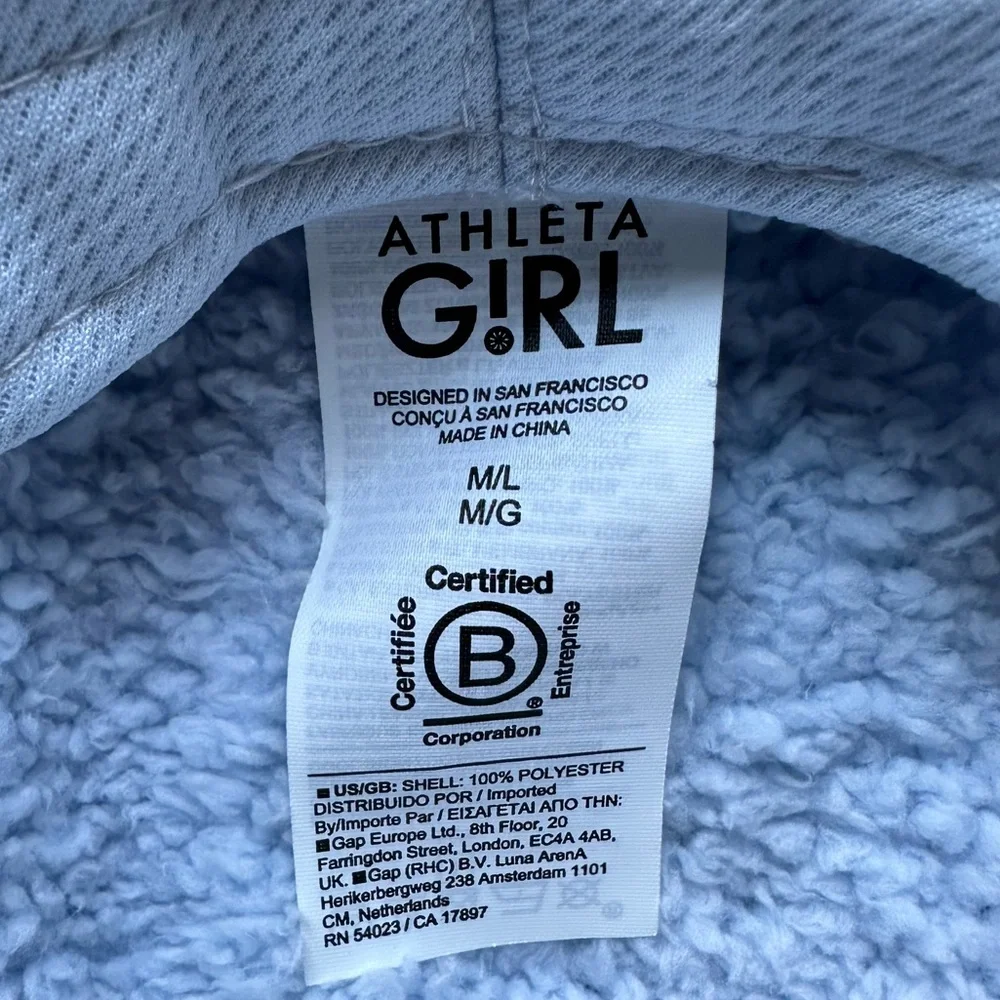 Athleta Girl Sherpa Bucket Hat M/L